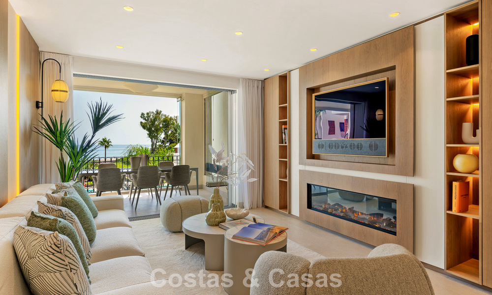 Appartement avec vue sur la mer à vendre en bord de mer, sur le New Golden Mile, entre Marbella et Estepona 785250