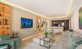 Penthouse rénové avec vue sur la mer à vendre en front de mer sur le New Golden Mile, entre Marbella et Estepona 785278 