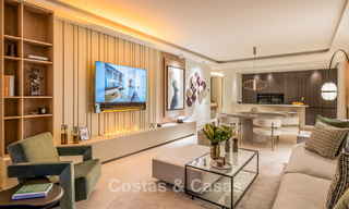 Penthouse rénové avec vue sur la mer à vendre en front de mer sur le New Golden Mile, entre Marbella et Estepona 785289 