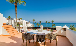 Penthouse rénové avec vue sur la mer à vendre en front de mer sur le New Golden Mile, entre Marbella et Estepona 785292 