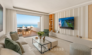 Penthouse rénové avec vue sur la mer à vendre en front de mer sur le New Golden Mile, entre Marbella et Estepona 785299 