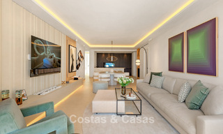 Penthouse rénové avec vue sur la mer à vendre en front de mer sur le New Golden Mile, entre Marbella et Estepona 785300 