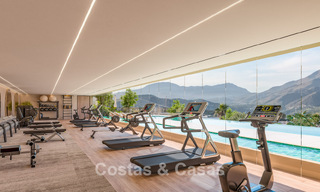 Lancement! Appartements innovants sur plan avec vue panoramique sur la mer à vendre près du centre-ville d'Estepona 785252 