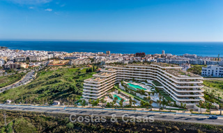 Lancement! Appartements innovants sur plan avec vue panoramique sur la mer à vendre près du centre-ville d'Estepona 785254 