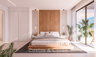 Lancement! Appartements innovants sur plan avec vue panoramique sur la mer à vendre près du centre-ville d'Estepona 785261 