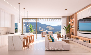 Lancement! Appartements innovants sur plan avec vue panoramique sur la mer à vendre près du centre-ville d'Estepona 785262 