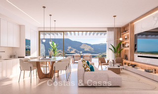 Lancement! Appartements innovants sur plan avec vue panoramique sur la mer à vendre près du centre-ville d'Estepona 785263 