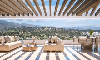 Lancement! Appartements innovants sur plan avec vue panoramique sur la mer à vendre près du centre-ville d'Estepona 785268 