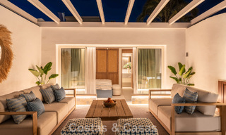 Luxueuse propriété en bord de mer avec vue sur la mer, à vendre, sur la plage, sur le prestigieux Golden Mile de Marbella 785327 