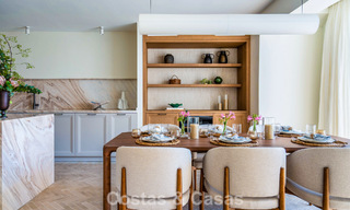 Luxueuse propriété en bord de mer avec vue sur la mer, à vendre, sur la plage, sur le prestigieux Golden Mile de Marbella 785356 