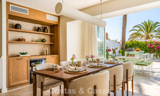 Luxueuse propriété en bord de mer avec vue sur la mer, à vendre, sur la plage, sur le prestigieux Golden Mile de Marbella 785358 