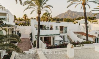 Luxueuse propriété en bord de mer avec vue sur la mer, à vendre, sur la plage, sur le prestigieux Golden Mile de Marbella 785365 