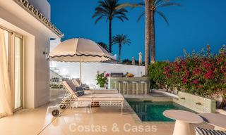 Luxueuse propriété en bord de mer avec vue sur la mer, à vendre, sur la plage, sur le prestigieux Golden Mile de Marbella 785366 
