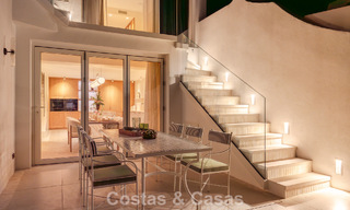 Luxueuse propriété en bord de mer avec vue sur la mer, à vendre, sur la plage, sur le prestigieux Golden Mile de Marbella 785367 