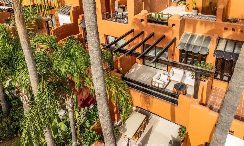 Maison mitoyenne de prestige à vendre dans un complexe résidentiel exclusif sur le Golden Mile de Marbella 785403