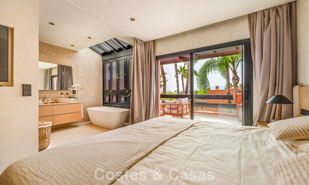Maison mitoyenne de prestige à vendre dans un complexe résidentiel exclusif sur le Golden Mile de Marbella 785419