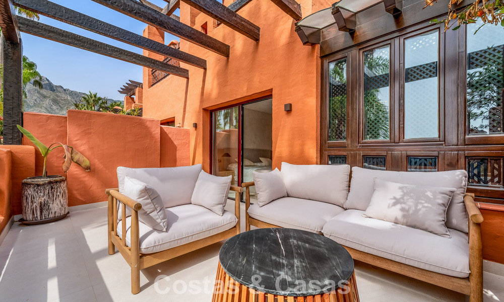 Maison mitoyenne de prestige à vendre dans un complexe résidentiel exclusif sur le Golden Mile de Marbella 785424