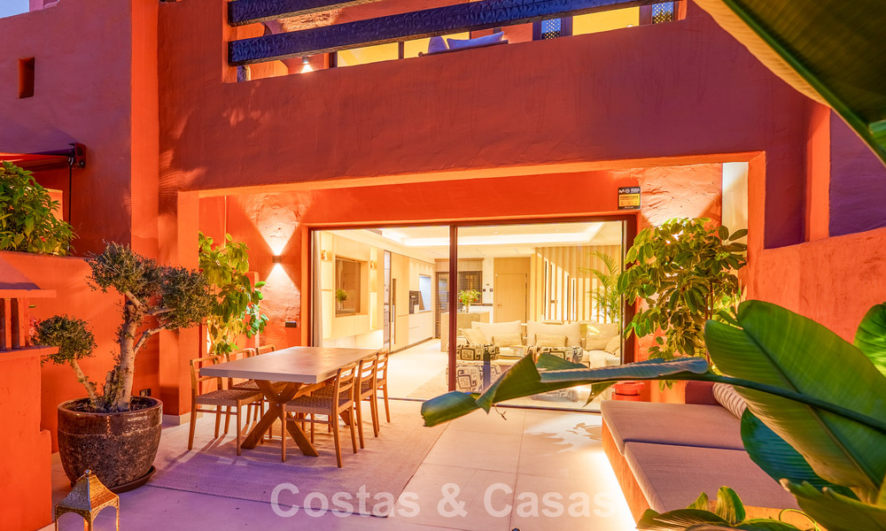 Maison mitoyenne de prestige à vendre dans un complexe résidentiel exclusif sur le Golden Mile de Marbella 785453