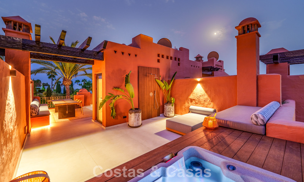 Maison mitoyenne de prestige à vendre dans un complexe résidentiel exclusif sur le Golden Mile de Marbella 785455