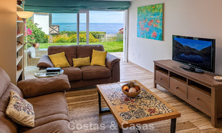 Spacieuse maison de plage, prête à emménager, avec vue sur la mer, à vendre, adjacente à la plage, près d'Estepona 785484 