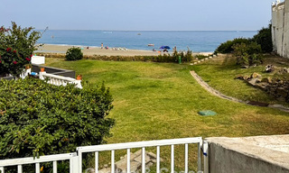 Spacieuse maison de plage, prête à emménager, avec vue sur la mer, à vendre, adjacente à la plage, près d'Estepona 785485 