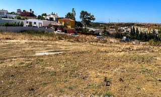 Magnifique terrain à bâtir à vendre avec une belle vue, pour construire la villa de vos rêves – Valle Romano, Estepona Ouest 785461 