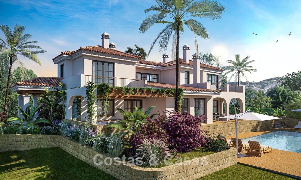 Magnifique terrain à bâtir à vendre avec une belle vue, pour construire la villa de vos rêves – Valle Romano, Estepona Ouest 808433