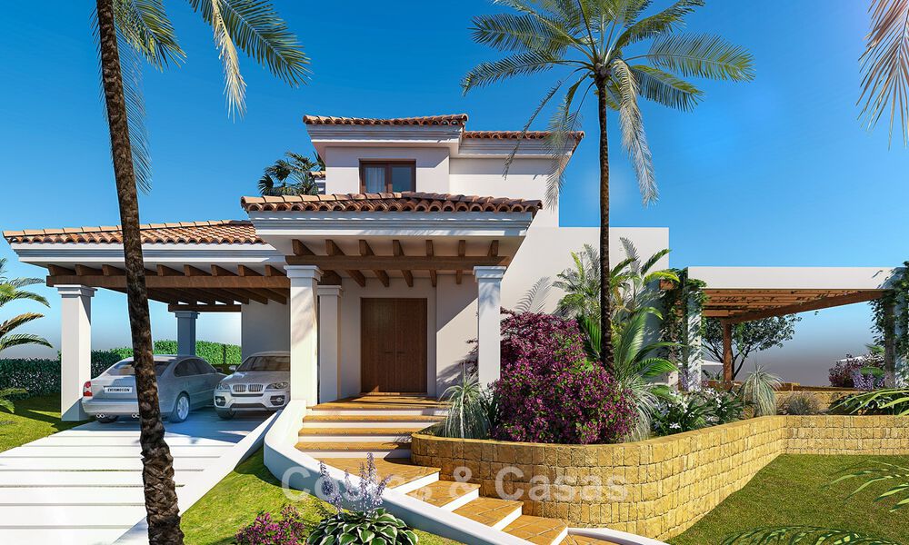 Magnifique terrain à bâtir à vendre avec une belle vue, pour construire la villa de vos rêves – Valle Romano, Estepona Ouest 808435