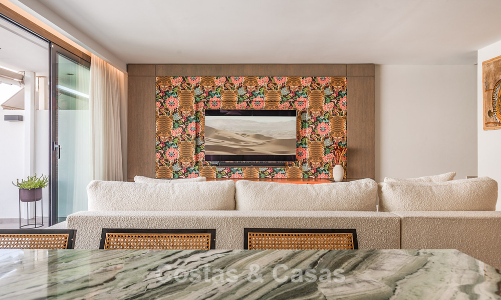 Penthouse moderne de luxe avec un spacieux solarium à vendre, proche des commodités et de la plage à San Pedro, Marbella 785489