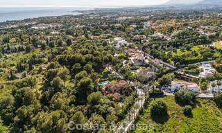 Spacieuse villa espagnole de luxe à vendre dans un quartier résidentiel privé du Golden Mile de Marbella 785677 