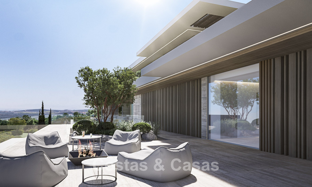 Villa neuve de luxe à vendre avec vue sur la mer, dans un quartier résidentiel sécurisé et surveillé 24/7 à Sotogrande, Costa del Sol 785704