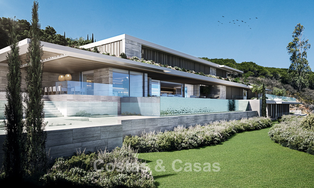 Villa neuve de luxe à vendre avec vue sur la mer, dans un quartier résidentiel sécurisé et surveillé 24/7 à Sotogrande, Costa del Sol 785705