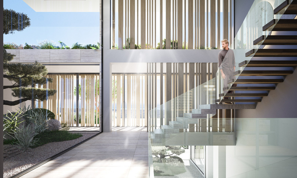 Villa neuve de luxe à vendre avec vue sur la mer, dans un quartier résidentiel sécurisé et surveillé 24/7 à Sotogrande, Costa del Sol 785706