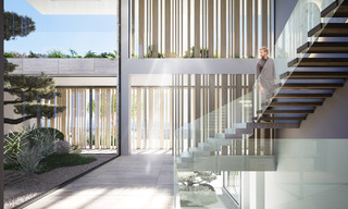 Villa neuve de luxe à vendre avec vue sur la mer, dans un quartier résidentiel sécurisé et surveillé 24/7 à Sotogrande, Costa del Sol 785706 