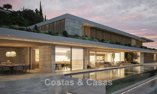 Villa neuve de luxe à vendre avec vue sur la mer, dans un quartier résidentiel sécurisé et surveillé 24/7 à Sotogrande, Costa del Sol 785707 