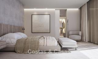Villa neuve de luxe à vendre avec vue sur la mer, dans un quartier résidentiel sécurisé et surveillé 24/7 à Sotogrande, Costa del Sol 785709 