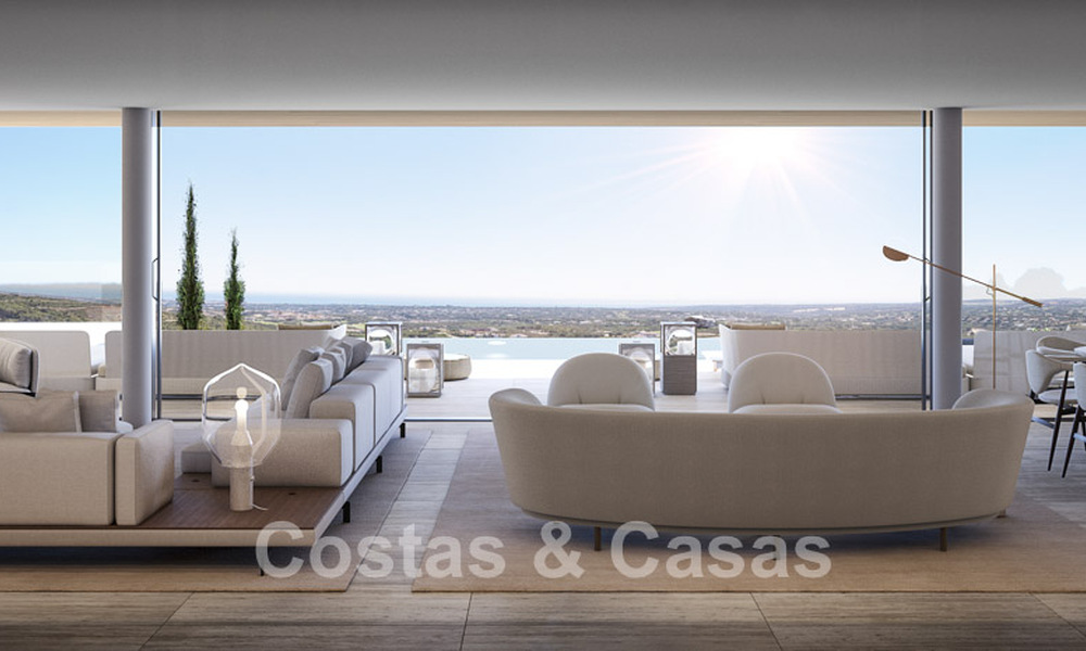 Villa neuve de luxe à vendre avec vue sur la mer, dans un quartier résidentiel sécurisé et surveillé 24/7 à Sotogrande, Costa del Sol 785711