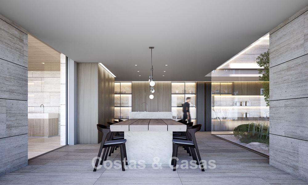 Villa neuve de luxe à vendre avec vue sur la mer, dans un quartier résidentiel sécurisé et surveillé 24/7 à Sotogrande, Costa del Sol 785712