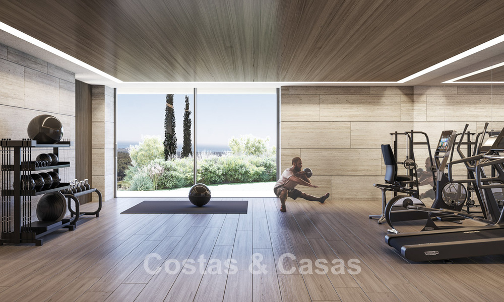 Villa neuve de luxe à vendre avec vue sur la mer, dans un quartier résidentiel sécurisé et surveillé 24/7 à Sotogrande, Costa del Sol 785715