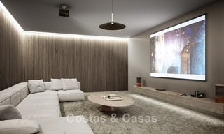 Villa neuve de luxe à vendre avec vue sur la mer, dans un quartier résidentiel sécurisé et surveillé 24/7 à Sotogrande, Costa del Sol 785716 