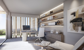 Villa neuve de luxe à vendre avec vue sur la mer, dans un quartier résidentiel sécurisé et surveillé 24/7 à Sotogrande, Costa del Sol 785719 