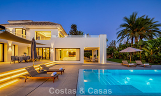 Superbe villa en première ligne de golf à vendre au cœur de Nueva Andalucia, Marbella 785595 