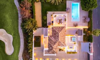 Superbe villa en première ligne de golf à vendre au cœur de Nueva Andalucia, Marbella 785597 
