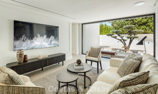 Superbe villa en première ligne de golf à vendre au cœur de Nueva Andalucia, Marbella 785624 