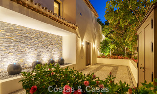 Spacieuse villa de luxe à l'architecture méditerranéenne moderne à vendre sur le Golden Mile de Marbella 785525 