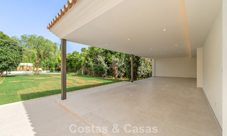 Spacieuse villa de luxe à l'architecture méditerranéenne moderne à vendre sur le Golden Mile de Marbella 785543 