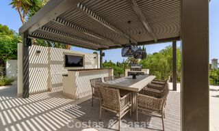 Spacieuse villa de luxe à l'architecture méditerranéenne moderne à vendre sur le Golden Mile de Marbella 785545 