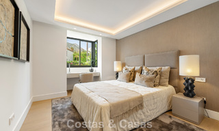 Spacieuse villa de luxe à l'architecture méditerranéenne moderne à vendre sur le Golden Mile de Marbella 785548 