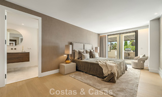 Spacieuse villa de luxe à l'architecture méditerranéenne moderne à vendre sur le Golden Mile de Marbella 785561 