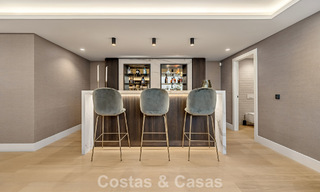 Spacieuse villa de luxe à l'architecture méditerranéenne moderne à vendre sur le Golden Mile de Marbella 785567 